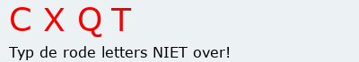 Bevestigingscode