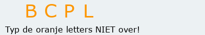 Bevestigingscode