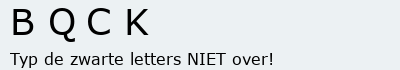 Bevestigingscode