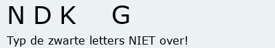 Bevestigingscode