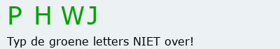 Bevestigingscode