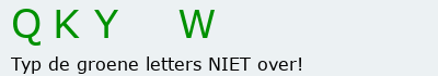Bevestigingscode