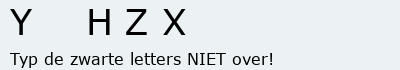 Bevestigingscode