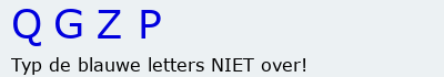Bevestigingscode
