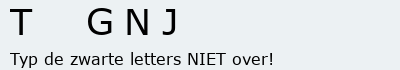 Bevestigingscode