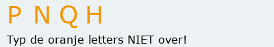 Bevestigingscode