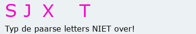 Bevestigingscode