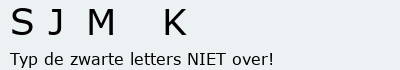 Bevestigingscode