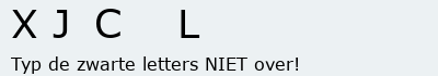 Bevestigingscode