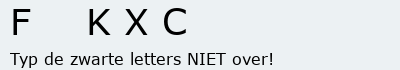 Bevestigingscode