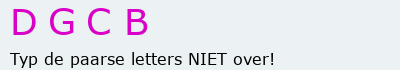 Bevestigingscode