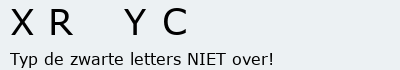 Bevestigingscode
