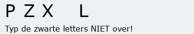Bevestigingscode