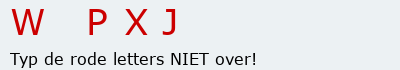 Bevestigingscode