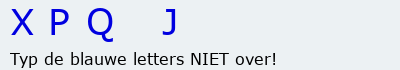 Bevestigingscode