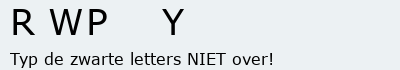 Bevestigingscode