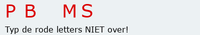 Bevestigingscode