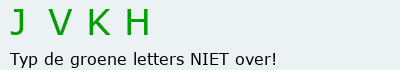 Bevestigingscode