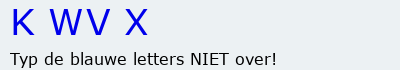 Bevestigingscode