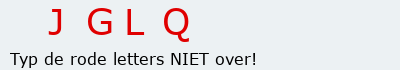 Bevestigingscode