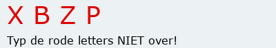 Bevestigingscode