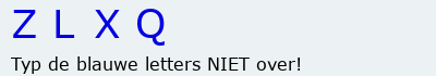 Bevestigingscode