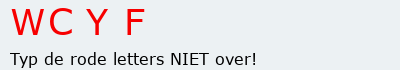 Bevestigingscode
