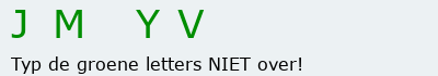 Bevestigingscode