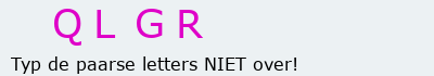 Bevestigingscode