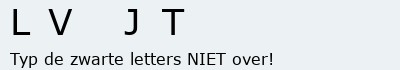 Bevestigingscode