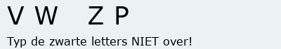 Bevestigingscode