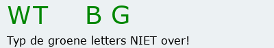 Bevestigingscode