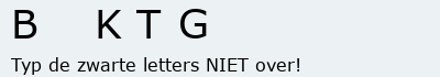Bevestigingscode