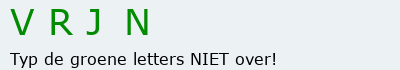 Bevestigingscode