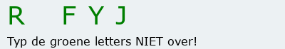 Bevestigingscode