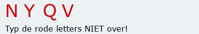 Bevestigingscode