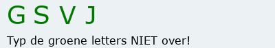 Bevestigingscode