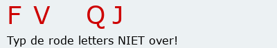 Bevestigingscode
