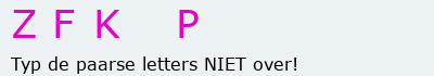 Bevestigingscode