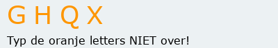 Bevestigingscode