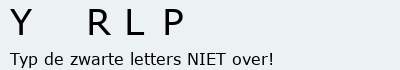 Bevestigingscode