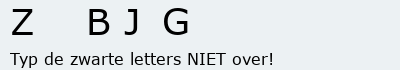 Bevestigingscode