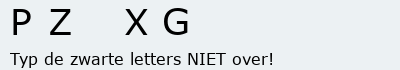 Bevestigingscode
