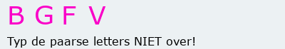 Bevestigingscode