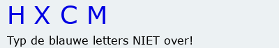 Bevestigingscode