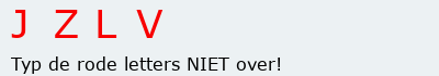 Bevestigingscode