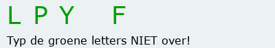 Bevestigingscode