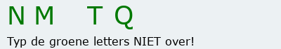 Bevestigingscode