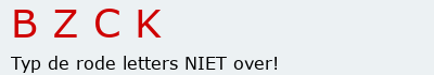 Bevestigingscode