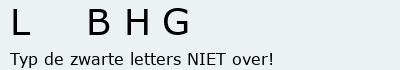 Bevestigingscode
